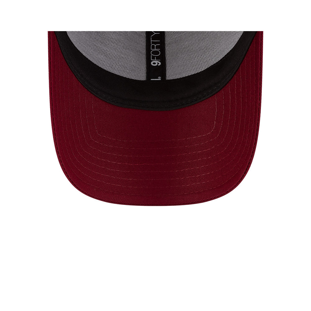 McLaren F1 Racing Hat - Essential Carmine Red 9Forty Formula 1 Snapback Cap - New Era